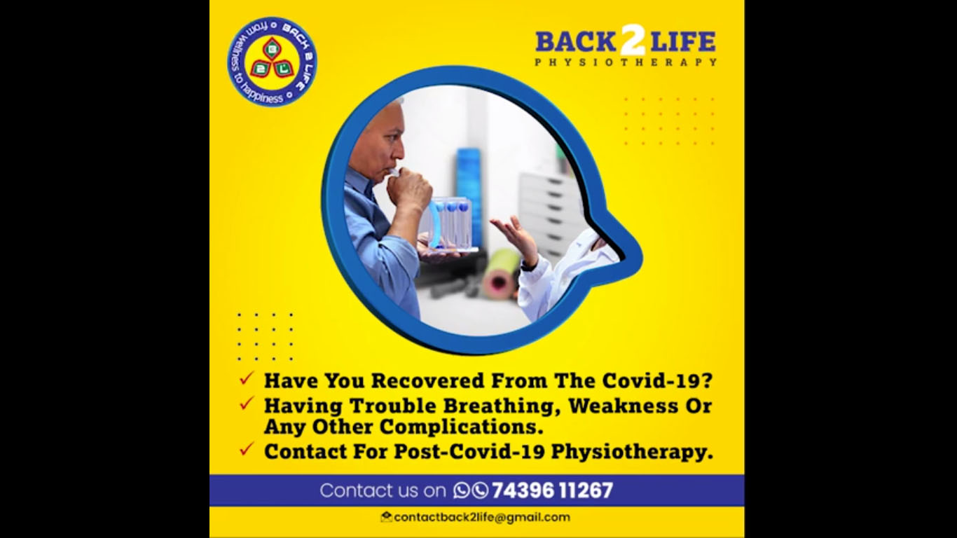 Back 2 Life || Physiotherapy || Post COVID Treatment || Kolkata || Respiratory Distress || Home Care